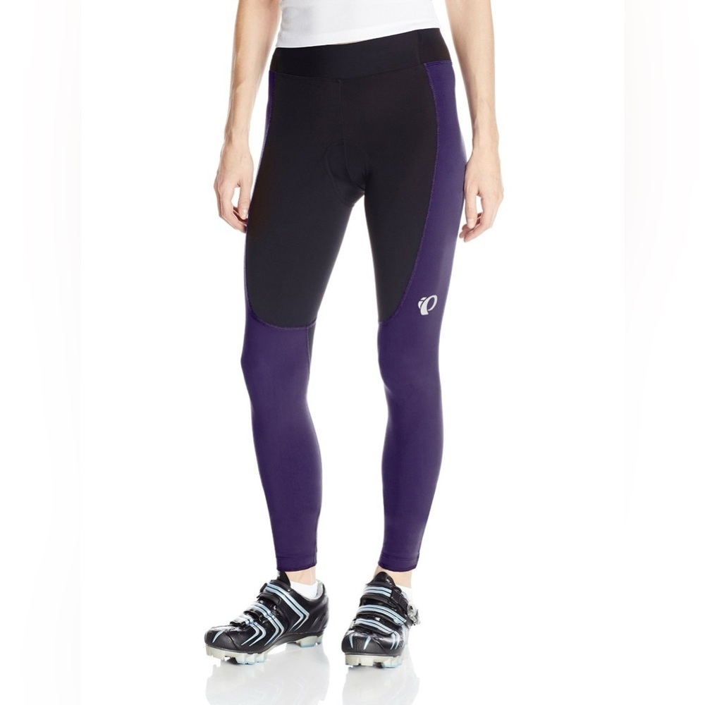 Pearl iZUMi Women's AmFIB Tights Cycling Pants Leggings Black/purple Size Large